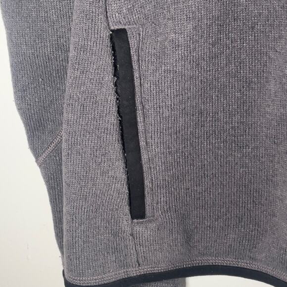Patagonia Gray Full Zip Fleece Better Sweater Sporty Jacket Women's Large - Picture 10 of 16